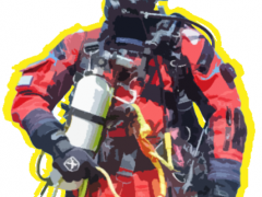 作为一名ERDI的应急救援潜水员，身处潜水现场，你该怎么做？